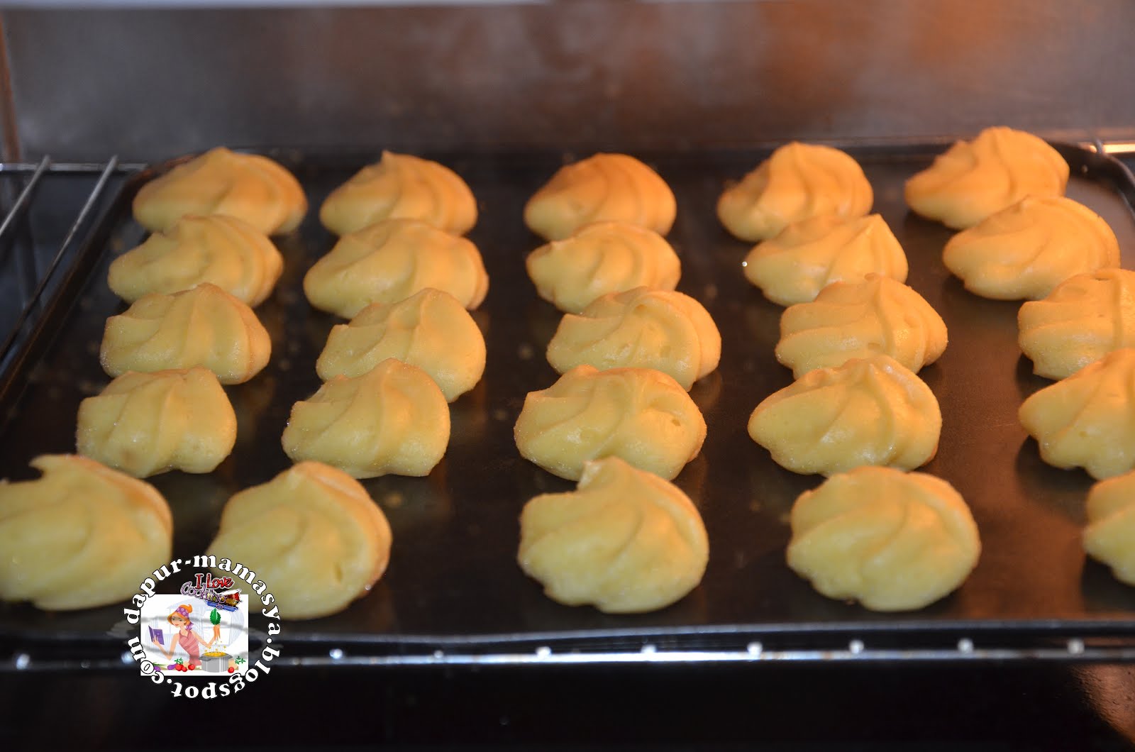 Dapur Mamasya: Cream Puff inti Cream Custard