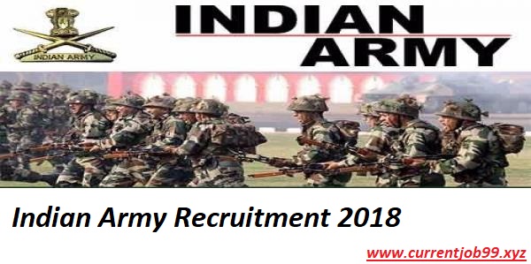 Indian Army Recruitment 2018 Apply Online Today