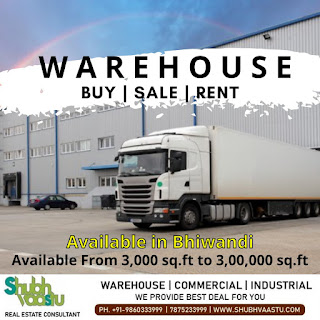 Warehouse on rent in Bhiwandi