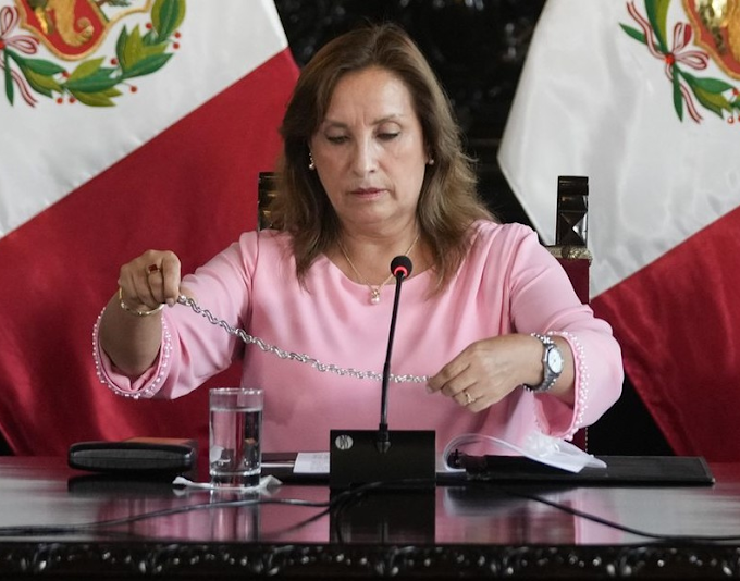 La fiscalía de Perú le pidió a la Corte confirmar la incautación de relojes Rolex usados por Boluarte