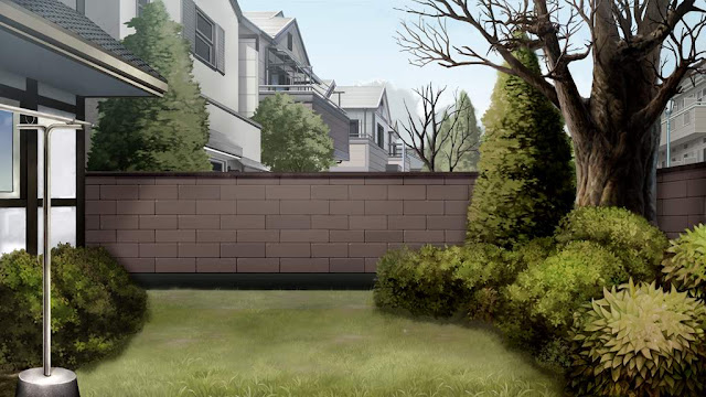 House Backyard (Anime Landscape)