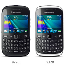 BlackBerry Curve 9220 dan BlackBerry Curve 9320