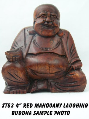 Wooden Buddha Statue Mahogany