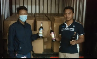 Polres Sumedang Amankan Seribu Botol Miras di Jatinangor