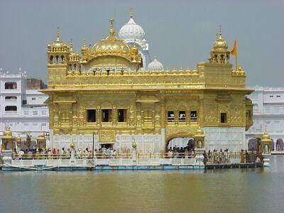 golden temple amritsar at night. The Golden Temple in Amritsar