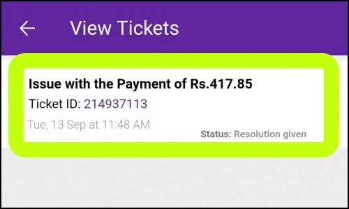 Fix Issue With The Payment Problem Solved on PhonePe