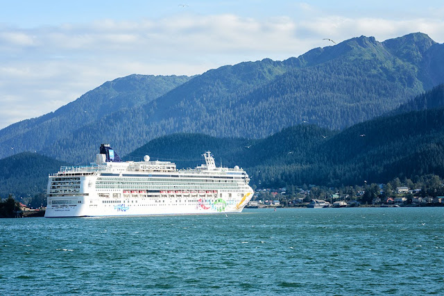 The Norwegian Pearl in Juneau, Alaska