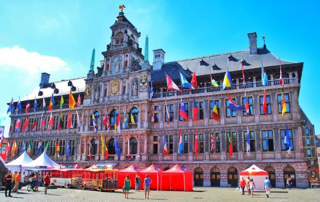 Ayuntamiento de Amberes Antwerpen en Grote Markt