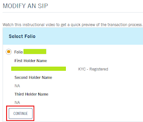 Franklin Mutual Fund - Cancel SIP
