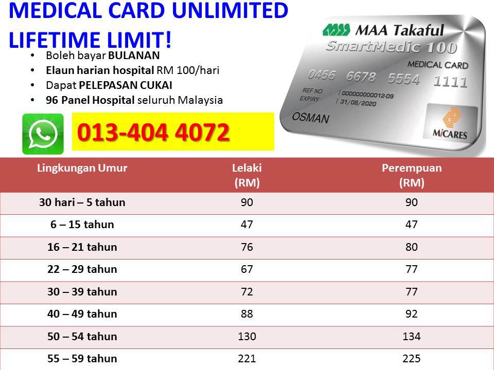 Hidup Matiku: Senarai Hospital Pakar u0026 Hospital Panel MAA Takaful