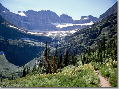 Salamander Glacier, Glacier National Park, Montana