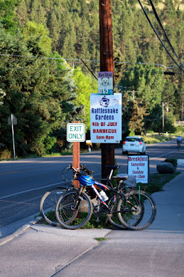 Rattlesnake Gardens sign