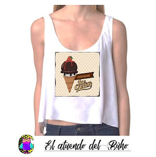 camiseta helados