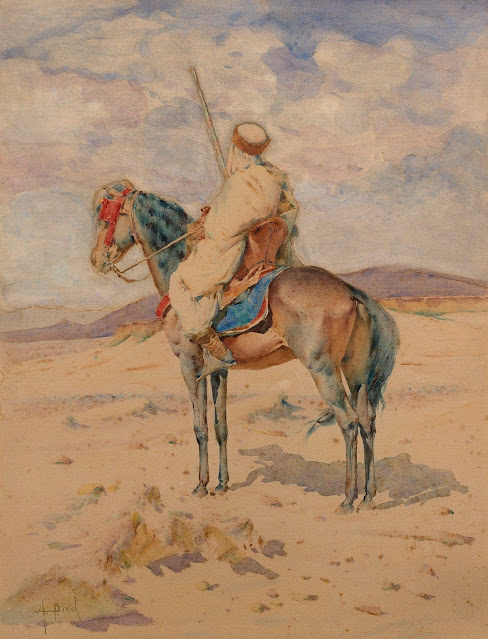 Cavalier algérien par Alphonse Birck