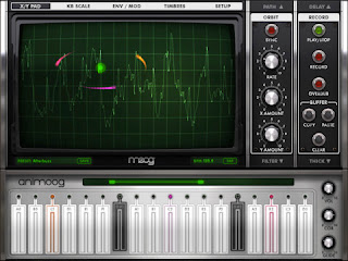 Animoog, il sintetizzatore polifonico professionale per iPhone e iPad.