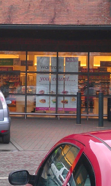 Oh Dear Waitrose surely you don't mean it?