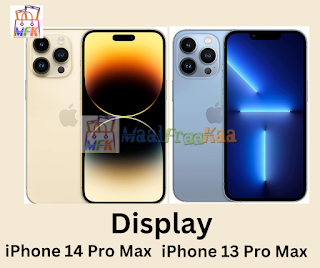 iPhone 13 Pro Max vs iPhone 14 Pro Max: Design and Display