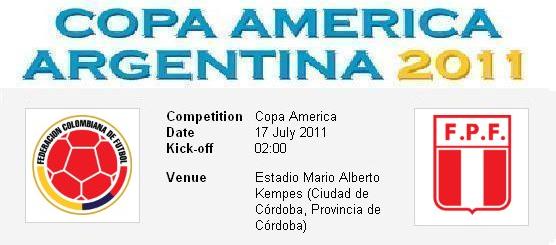 PREVIEW PREDIKSI Kolombia vs Peru | Copa America 2011