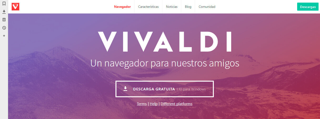 vivaldi navegador web