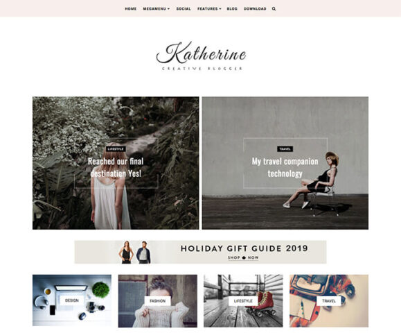 KATHERINE RESPONSIVE BLOGGER TEMPLATE