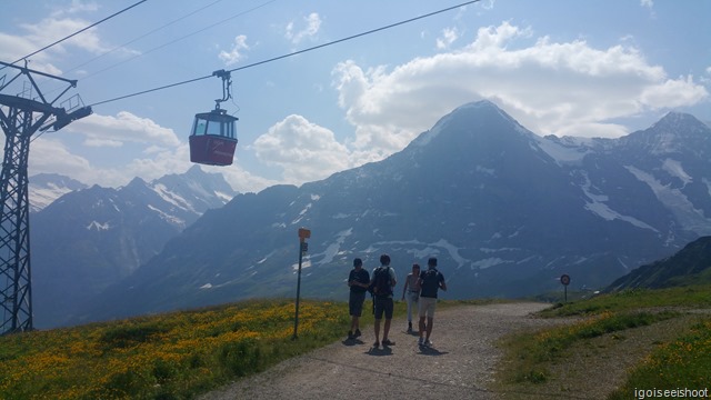 Panorama Trail from Mannlichen to Kleine Scheidegg 