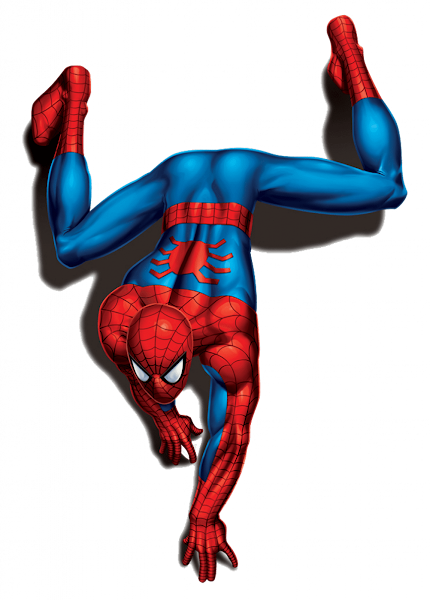 clipart renders hombre araña fondo transparente gratis