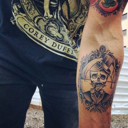 Tatuagens no antebraço - 40 ideias masculinas
