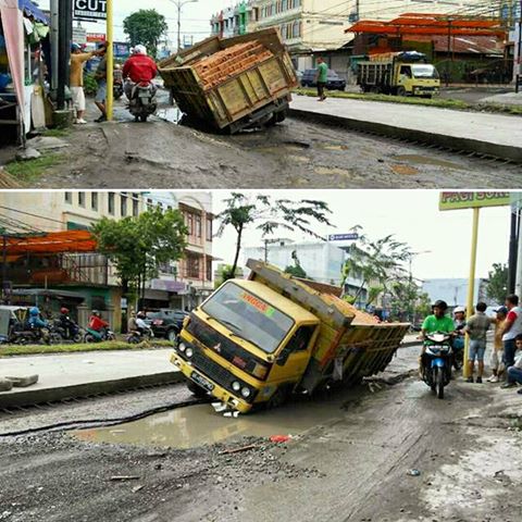 Pak Jokowi, Tolong Kami Warga Medan, Bertahun-Tahun Jalanan Kota Medan Rusak