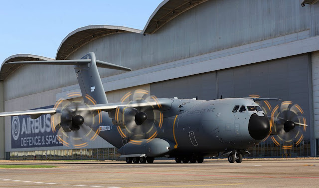 El primer A400M para España ya opera con sus propios motores en tierra