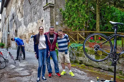 bicycle rental in Orvieto cycling in Umbria Italy