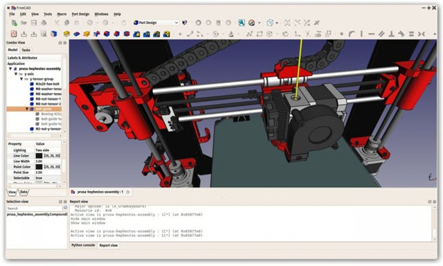 freecad-screencast