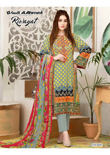 Gull ahmed Riwayat vol 2 Pakistani Lawn Suits