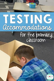Do you need to provide accommodations on testing for special education students or other struggling students? I've explained some of the ways that I've helped my students be successful on tests.