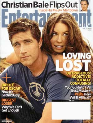 Evangeline Lilly Matthew Fox EW Magazine Photos