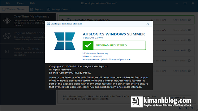 Auslogics Windows Slimmer Professional 2.0.0 Full Crack 