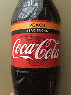 coca cola zero sugar peach