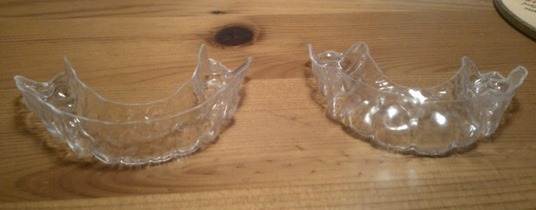 clear plastic retainers
