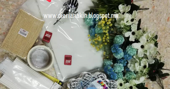 Kuconteng Diari: DIY Hantaran dengan Menggunakan Barang ...