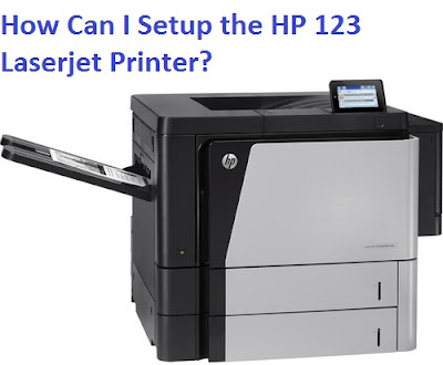 HP 123 Laserjet Setup