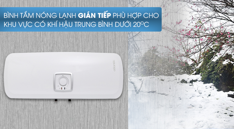 Máy nước nóng gián tiếp Atlantic 30 lít 2500W SWH 30H M Ondeo HZ