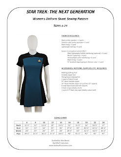 Women's TNG skant pattern