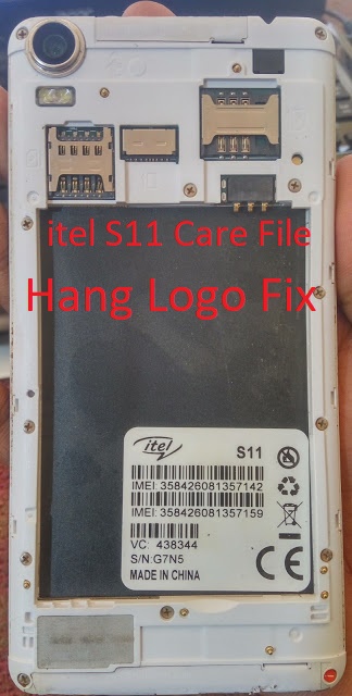 itel S11 Hang Logo Fix  Firmware 