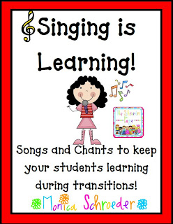 TPT Back to School, Singing is Learning, photo