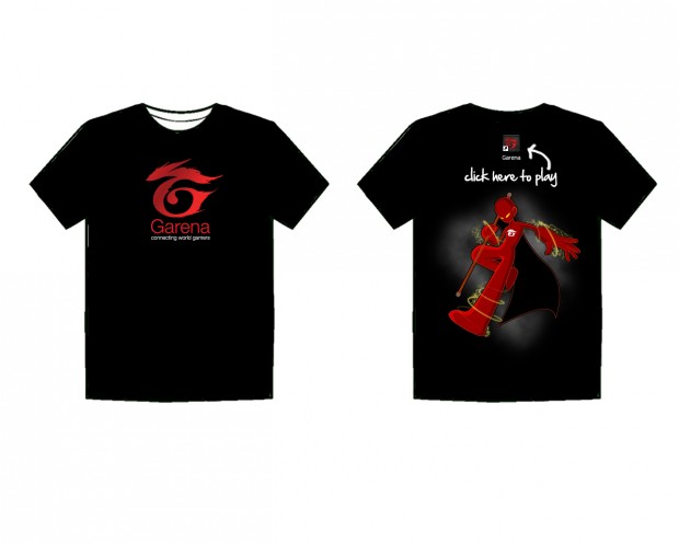 This garena world t shirt