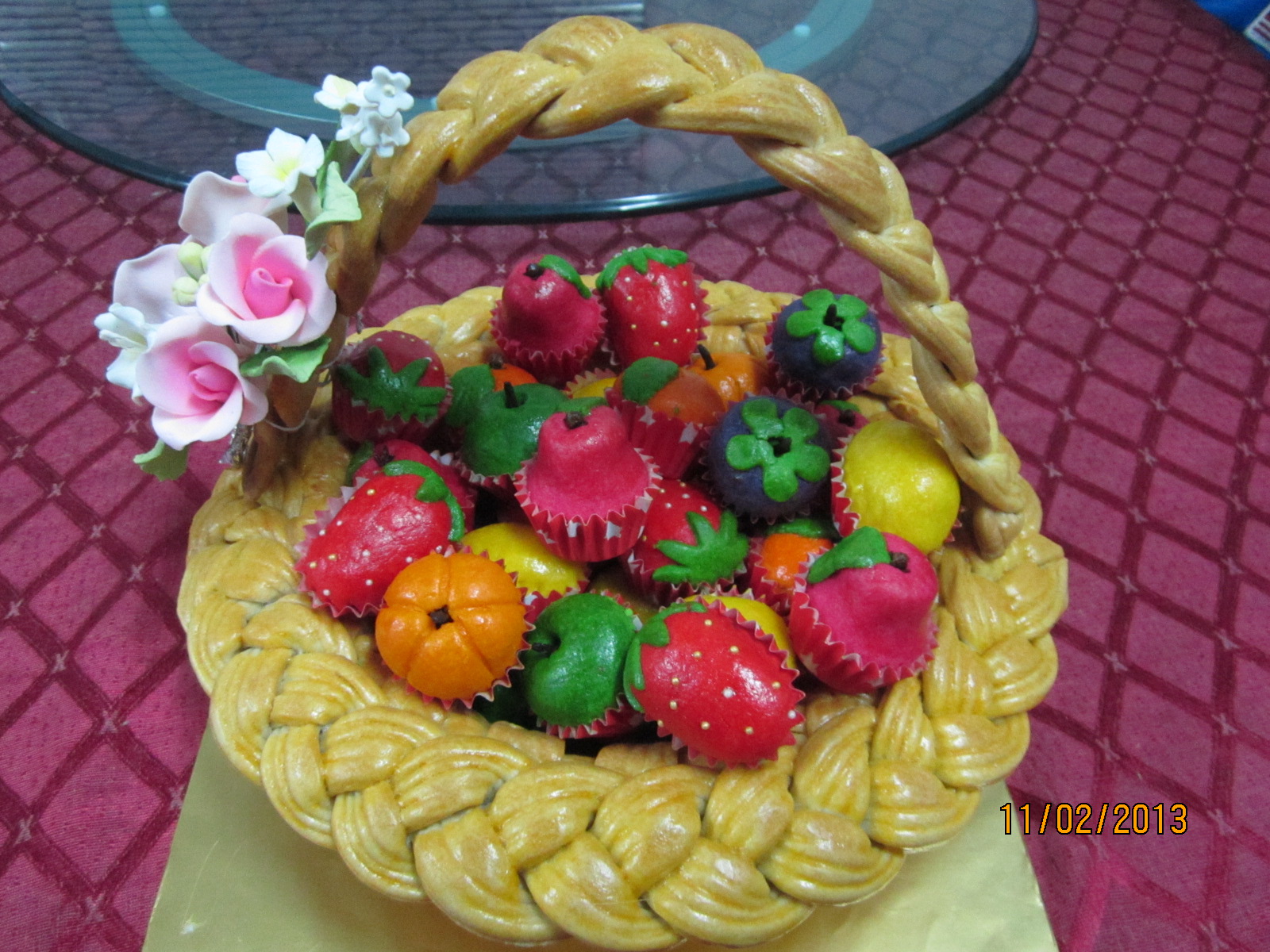 Anika MyRasa: BAKUL PASTRY DAN TART NENAS PELBAGAI BENTUK BUAH