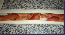 Bocconcini di pane e prosciutto crudo con pasta madre  (4)