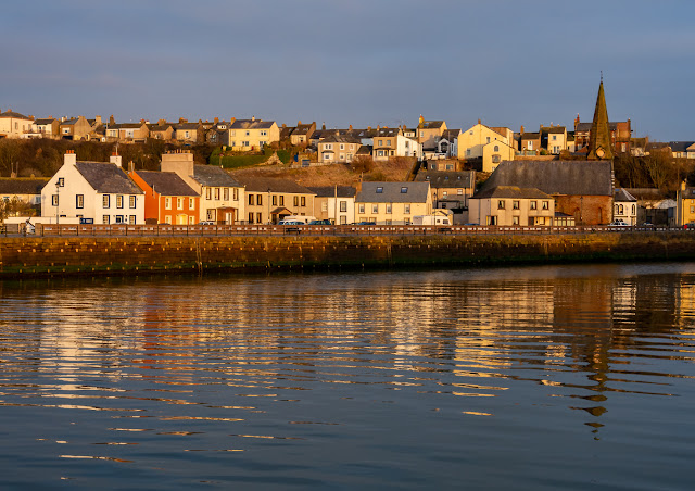 Photo of Maryport reflections from across the basin