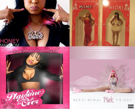 Nicki Minaj&squot;s alter ego is "Barbie" which fits it all!