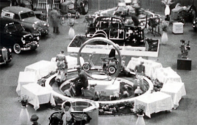 Exhibition Lambretta  in 1956,lambretta 150 LD