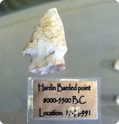 hardin barded point